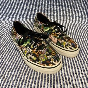 Vans Disney Pixar x Toy Story Authentic Shoes Limited Edition RARE Womens 6.5